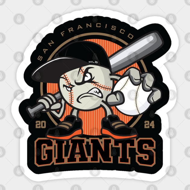 San Francisco Baseball - 2024 Season Sticker by Nagorniak